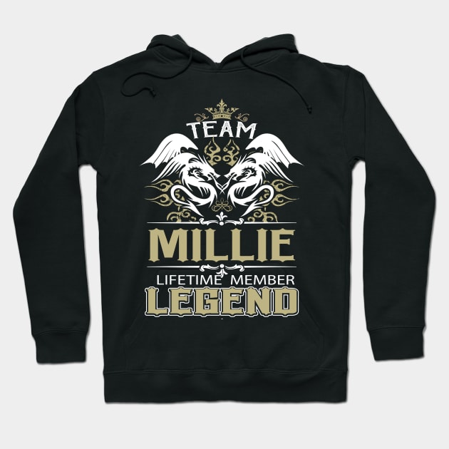 Millie Name T Shirt -  Team Millie Lifetime Member Legend Name Gift Item Tee Hoodie by yalytkinyq